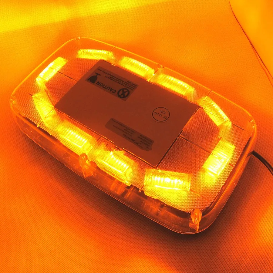 

CYAN SOIL BAY 30W 30 LED Emergency Beacon Light Bar Strobe Flashing Warning Lamp Amber 12V