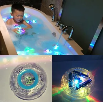 

Colorful Bathroom Led Kids Waterproof Colorful Children Bath Toys Shower Party Nightlight Floating Toy For Kids