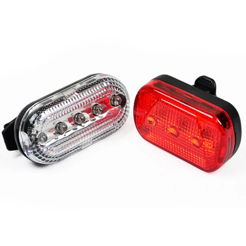 5LED battery power Indicator light Strobe Signal warning lights led safety Alarm mountain bike