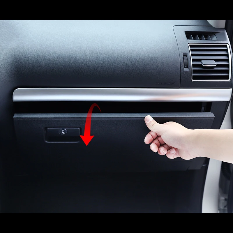 Najtaniej Matowy chrom wewnętrzna przednia deska rozdzielcza centrum sterowania pokrywa wykończenia dla Toyota Land Cruiser Prado FJ150 2010 2018 dopasowanie lewej strony