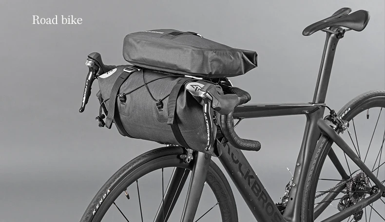 ROCKBROS водонепроницаемые велосипедные сумки большой емкости MTB дорожный велосипедный руль сумки передняя рама труба багажник Паньер Аксессуары для велосипеда