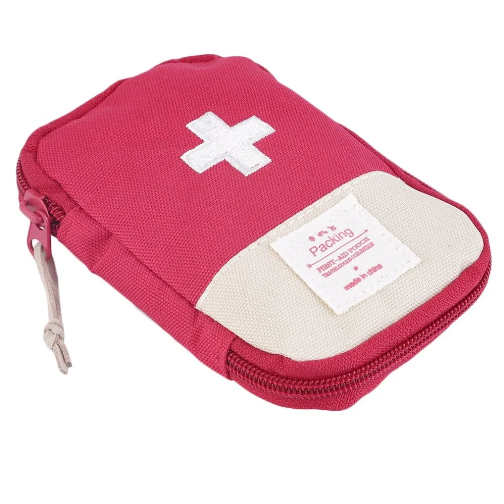 Прочный Открытый отдых дома выживания Портативный аптечка первой помощи сумка удобная ручка для легкого-переноски 3 цвета дополнительно