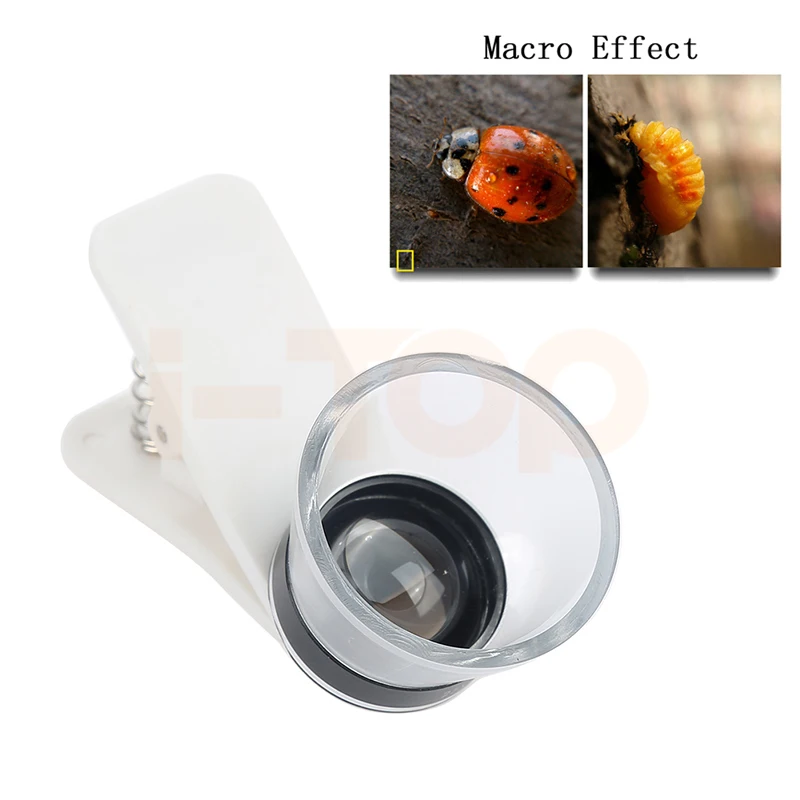 2017 New Microscope 25x Macro Lens Mobile Phone Lenses Camera Lentes For iPhone Xiaomi redmi 2 3