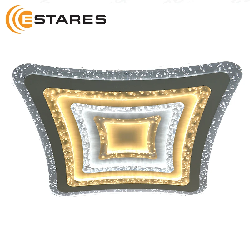 Управляемый светодиодный светильник GEOMETRIA BULB 90W S 500 CLEAR/BULB 220 IP44 Maysun Estares|Потолочные