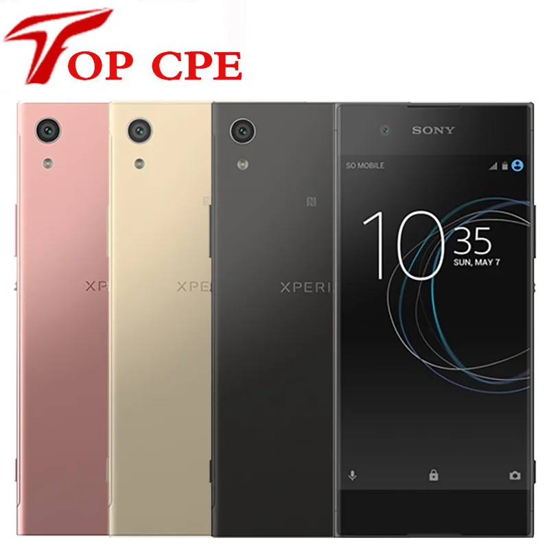 Разблокированный смартфон sony Xperia XA1 с одной/двумя sim-картами, 32 Гб ПЗУ, 3 ГБ ОЗУ, 5,0 дюйма, Android, 23 МП, 4G, LTE, gps, wifi, мобильный телефон