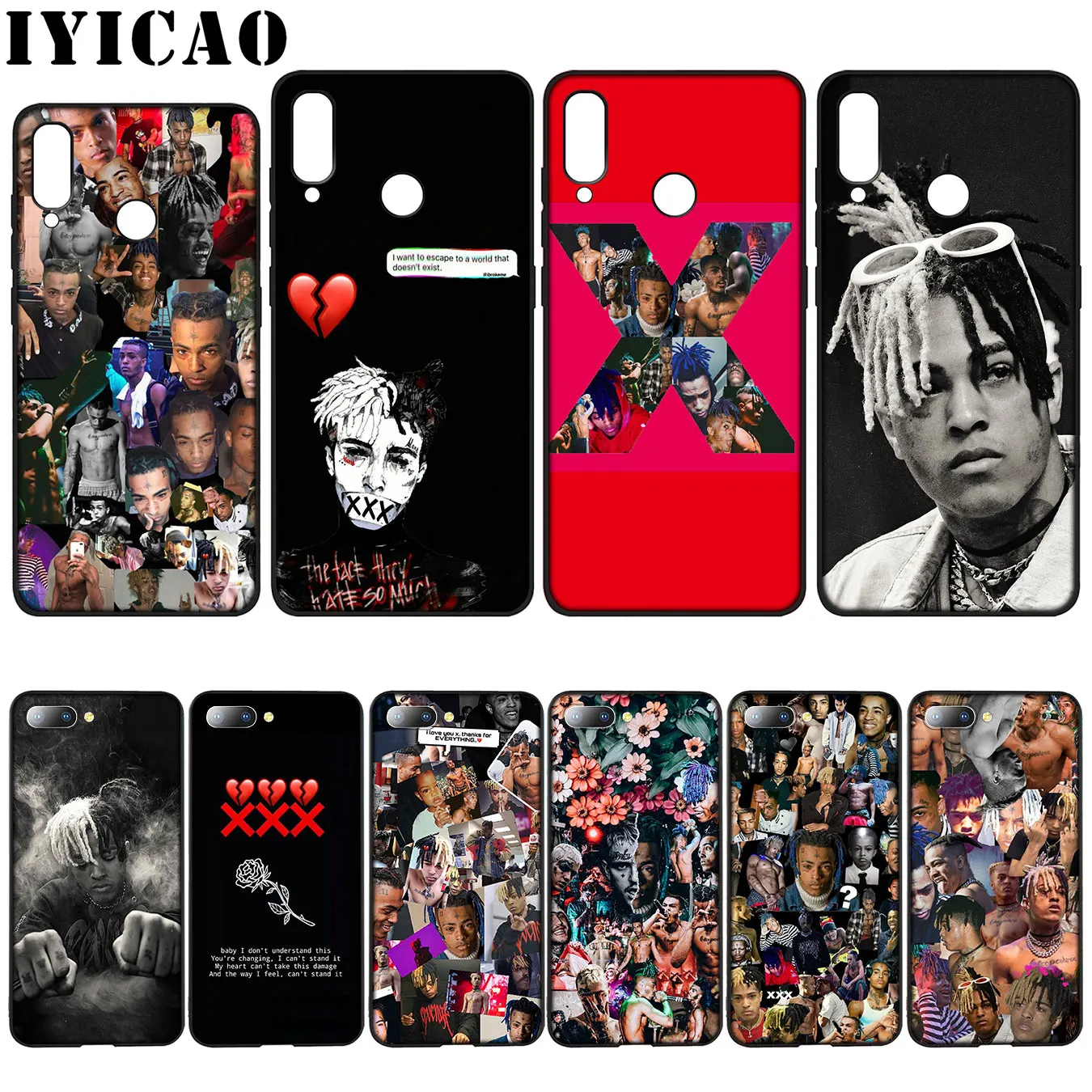 IYICAO XXXTentacion хит продаж модный дизайн мягкий чехол для Huawei Y7 Y6 Prime Y9 2018 Honor 8C 8X 8 9 10 Lite