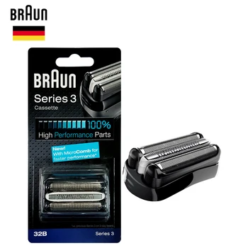 

Braun 32B Shavers razor Replacement Cassette Parts Foil & Cutter (320 330 340 350CC 360 370 380 390CC 5774 5775 5776 cruZer6)