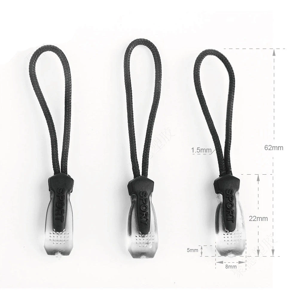 Purse Zipper Pull Replacement IUCN Water