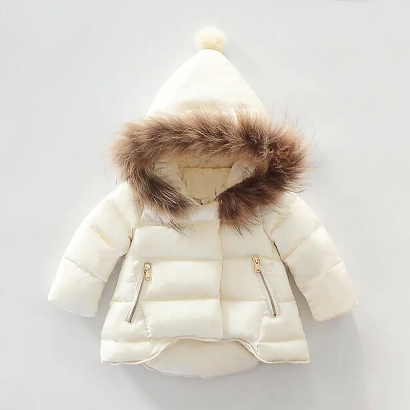 2016 Autumn Winter Infant Coat Baby Girl Down Jacket Padded Jacket