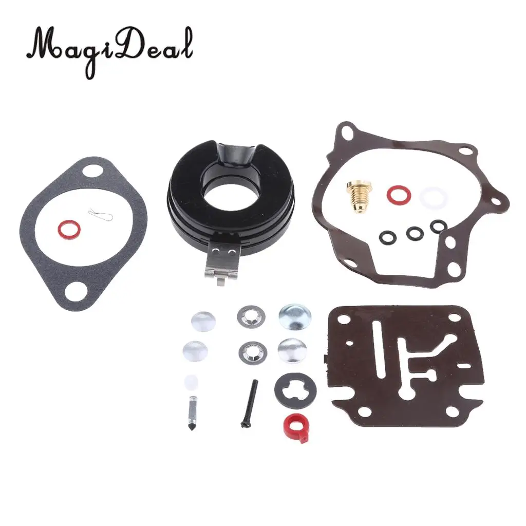 MagiDeal Durable Carburetor Repair Kit for Johnson Evinrude 20/30/40/50HP Outboard Motors Boats Yacht Dinghy Accessories