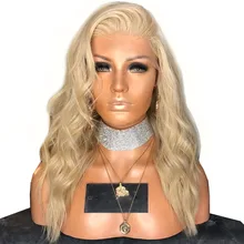 613 Lace Front Wig Colored Blonde Human Hair Wigs With Baby Hair 6 Inches Blonde Lace Front Human Hair Wigs Aimoonsa Remy Hair