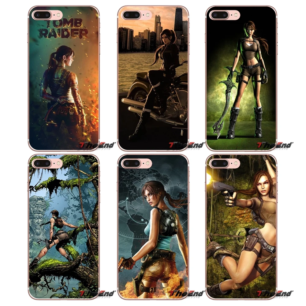 Чехол для мобильного телефона Lara Croft Tomb Raider game Huawei G7 G8 P7 P8 P9 Lite Honor 4C 5X 5C 6X Mate 7 8 9 Y3 Y5 Y6