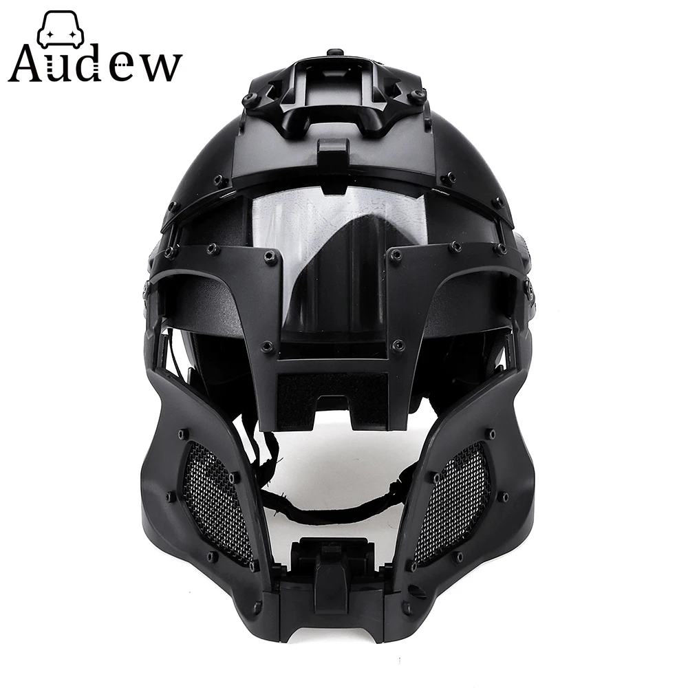 

2018 New Motorcycle Helmet Tactical Outdoor Retro Motorcycle Motocross Full Face Helmet Motocross Protective Helmet