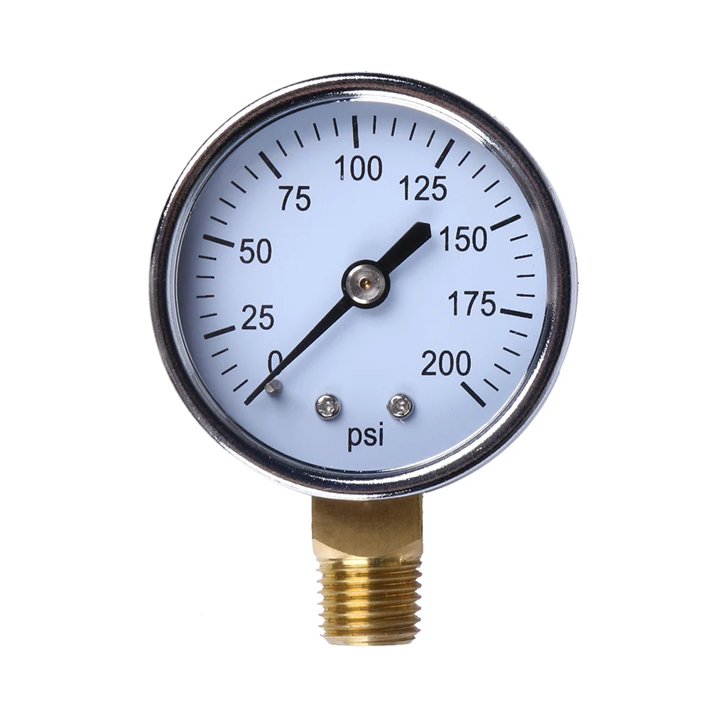 Buy Brand New Pressure Gauge 1/4" NPT Side Mount 2