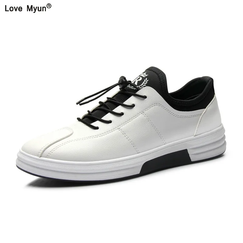 

leather men casual shoes British style Lace up flats Fashion designer breathable men shoes sneakers 83
