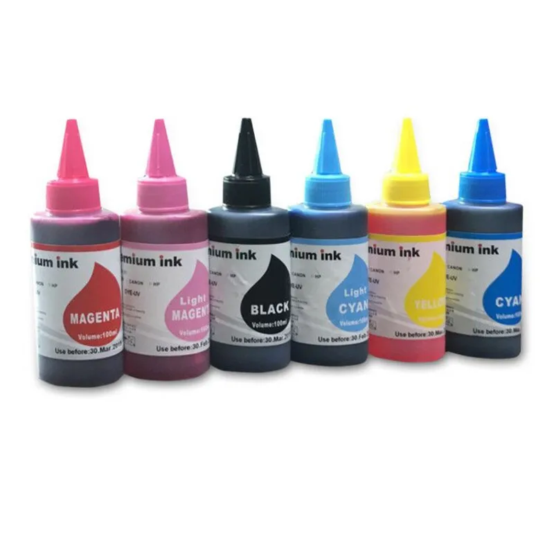 

6 Colors Refill ink For HP Photosmart 3110 320 D7460 C5100 C5140 C5183 C6270 C6280 C6180 C6183 C7170 Printer Cartridge Ciss