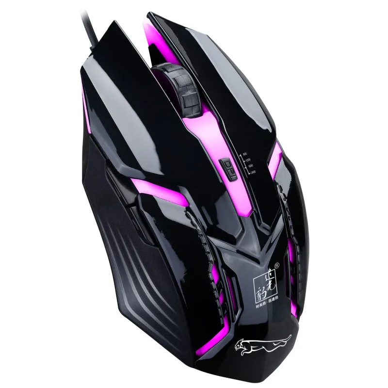 Backlight Gaming Keyboard Mouse Combos Bundles USB Wired Illuminated Professional Backlit For Gamers 7 Colors LED (6)