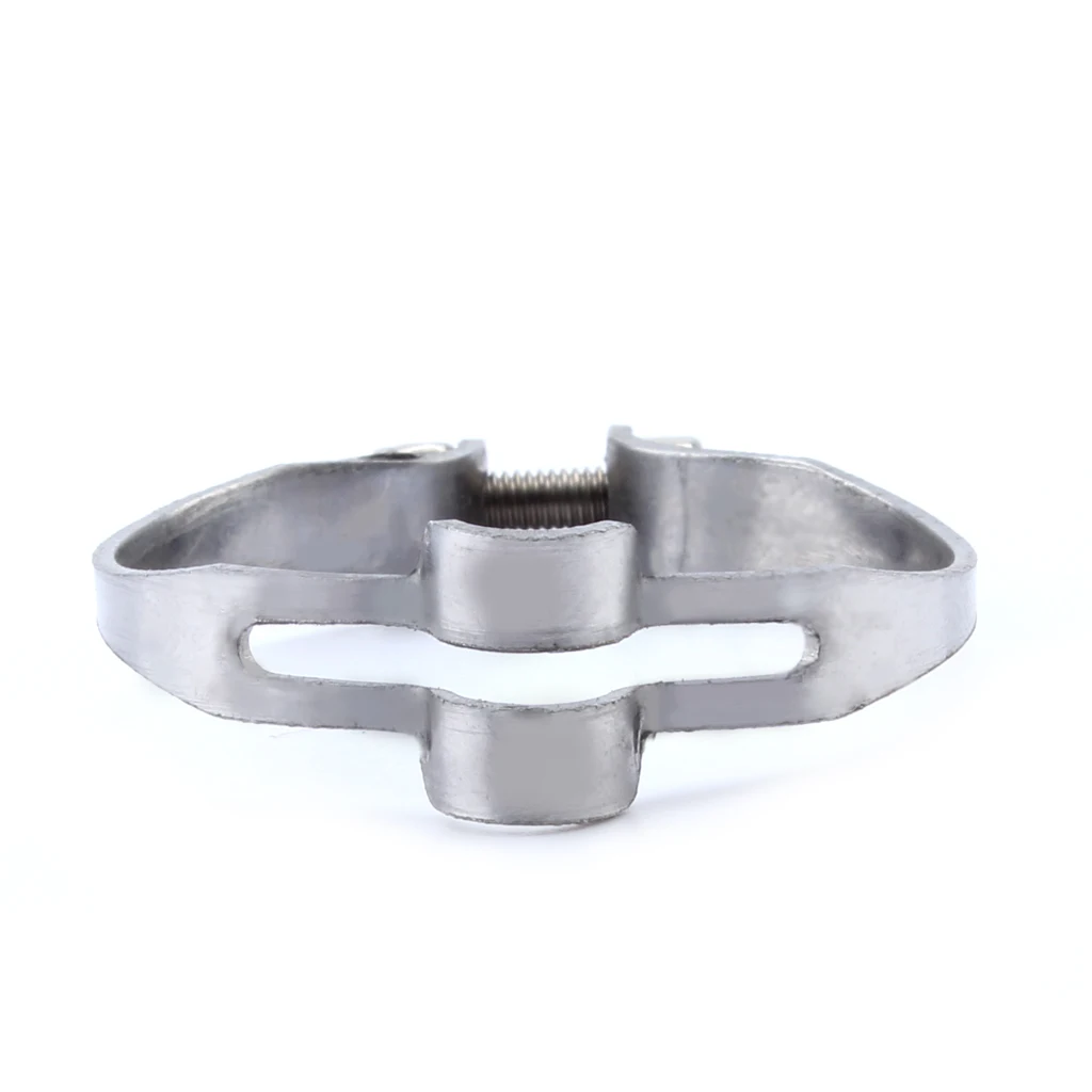 Pack of 4pcs Iron Clamp-On Vintage Bike Frame Mount Gear Brake Cable Stop Backstop 28.6mm for Brake Cable Housing