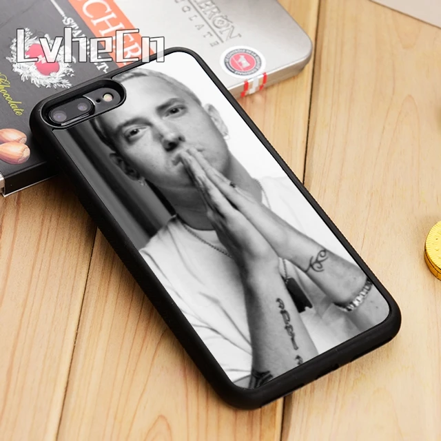 Чехол для телефона LvheCn Eminem в стиле хип-хоп iPhone 5 6 s 7 8 plus 11 12 Pro X XR XS Max Samsung Galaxy S6 S7 edge S8