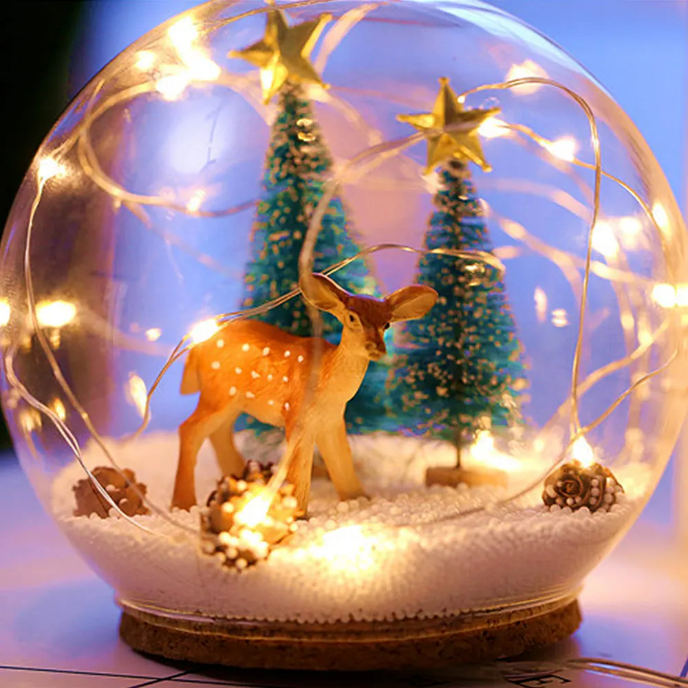 Плазменный шар, электростатический Сферический светильник, волшебная хрустальная лампа, шар, настольное освещение, год, Рождественская вечеринка, сенсорный светильник s - Цвет абажура: Черный