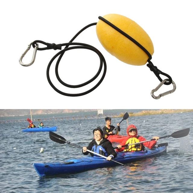 Kayak Drift Anchor Tow Rope Tow Line Throw Line with EVA Buoy