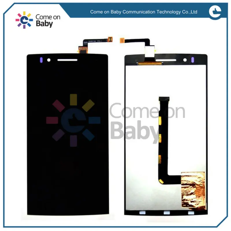 

Black ORIGINAL quality For OPPO X909 909 Find 5 LCD Display + Digitizer Touch Screen for OPPO X 909 Find5 Touch Screen digitizer