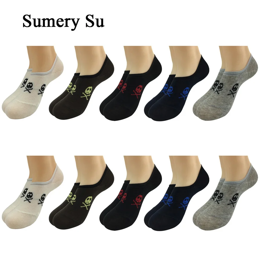 Носки мужские цветные короткие 10 пар/лот|ankle socks men|no showbrand men |