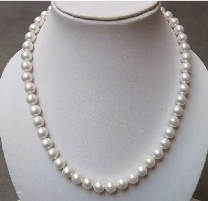 

MOST BEAUTIFUL TOP GRADE AAA 10-11MM QUALITY NECKLACE PEARL 20 INCH 14K r (9.13)