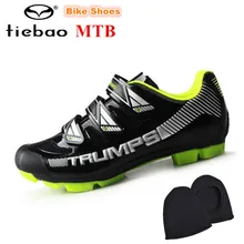 Tiebao Bike Shoes 2018 sapatilha ciclismo MTB Men sneakers Auto-lock Cycling Shoes Breathable Non-slip Mountain Bicycle Shoes
