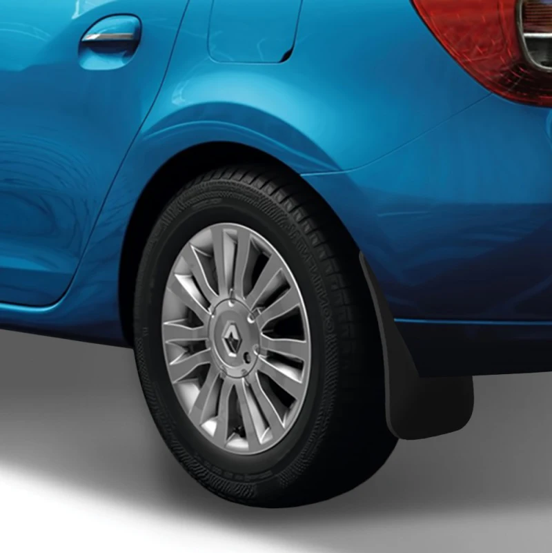 2шт задние Брызговики для автомобиля всплеск брызговика щитки For RENAULT Logan 2004 2010-> установка c подкрылком, стандарт