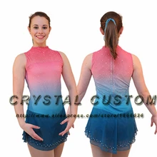 Платья для фигурного катания для девочек; новое модное Брендовое платье для соревнований; Фигурное катание на льду; детское платье; DR3524