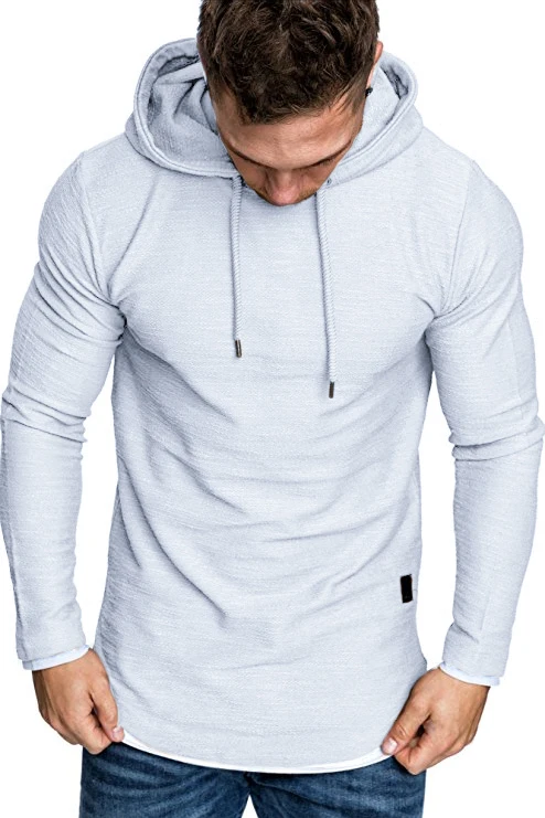 

Plus Size Men Hoodies Jacket Spring Turtleneck Hooded Sweatshirt Top Male Long Sleeve Pocket Pullover Sweatshirt Hoodie Coat