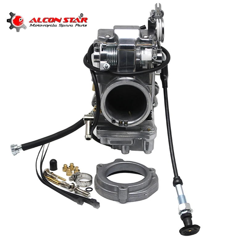 Alconstar карбюратор для мотоцикла Mikuni HSR42 HSR45 HSR48 Pumper Carb Harley EVO Twin Cam Sportster 883 Tour Glide