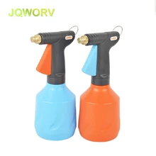 JQWORV High quality Watering cans plant irrigation Garden Home Water Spray cleaning tools adjustable Copper mist nozzle 680ml