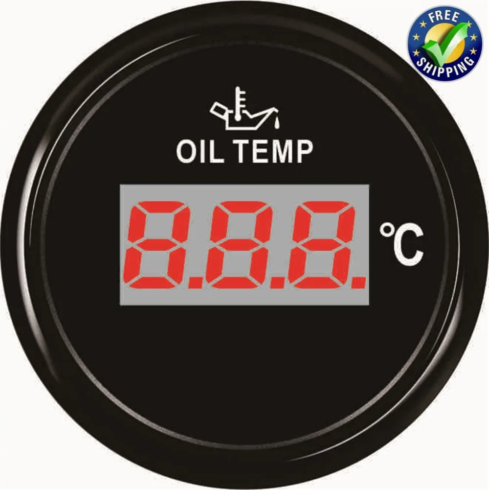 Buy Automotive Instrument Panel Oil Temp Gauges 52mm