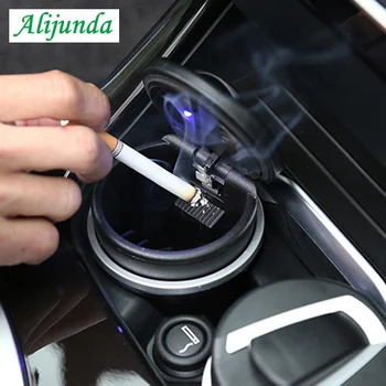 

2017 Hot Selling LED Portable Car Truck Auto Ashtray Holder cup