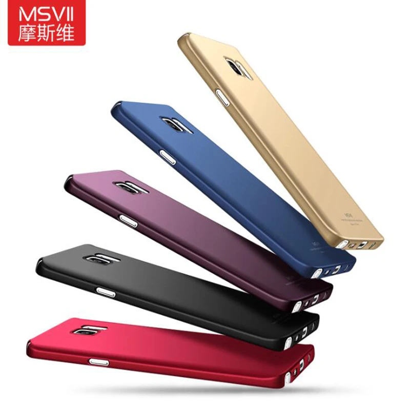 

MSVII For Samsung Galaxy Note 5 Case Matte Hard Coque Back Cover Hard PC Slim Fashion Phone Housing For Samsung Note5 cases