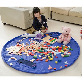 

Multiple functions baby toy bag travel picnic mat creative waterproof bag pocket baby crawl mat Toy Storage and Toy Storage Bag