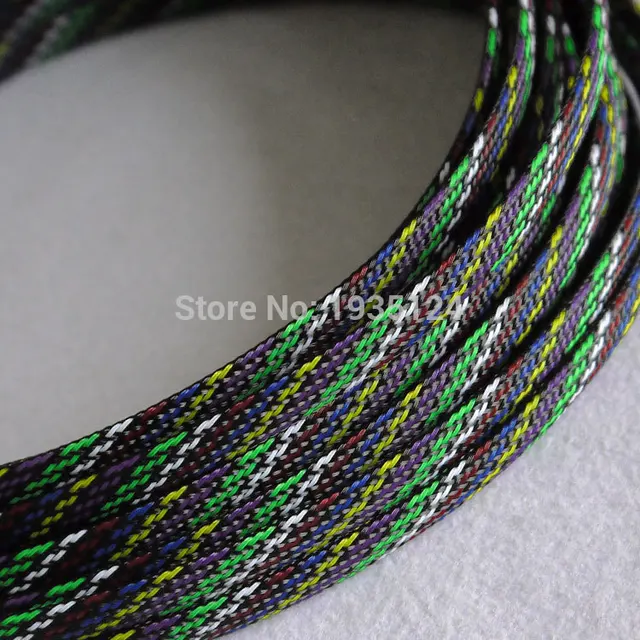 ZYHW 30mm PET Cable Wire Wrap Expandable Sleeving 6 Meter ZYHW 30mm PET Cable Wire Wrap Expandable Sleeving 6 Meter