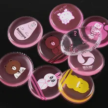 Мультфильм мягкий силиконовый гель для растушёвки, пуховка для Пудры Губка для косметической основы лица жидкий BB крем Красота Макияж инструмент