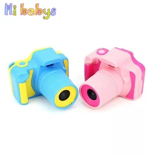 Детская зеркальная камера Детская Цифровая камера игрушка 1080P HD дисплей мини зеркальная камера детский подарок на день рождения образовательная игрушка-игра фото