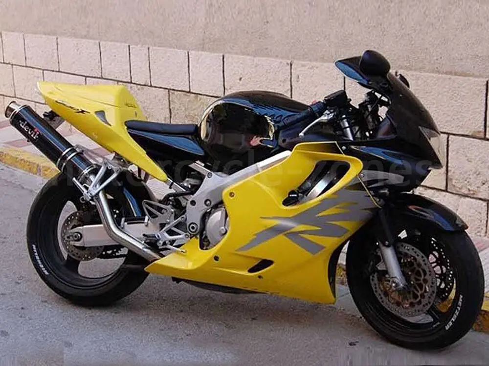 Комплект обтекателей мотоцикла для Honda 1999-2000 CBR 600 F4 CBR600F4 99 00 Желтый Черный впрыск обтекателя кузова