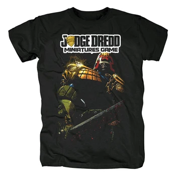 

Bloodhoof Judge Dredd NEW Black T-SHIRT In Summer Asian Size