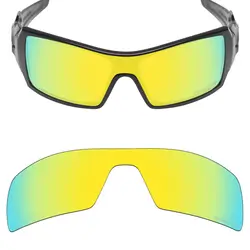 Mryok + поляризационные противостоять морской Замена Оптические стёкла для Oakley Oil Rig Солнцезащитные очки для женщин 24 К золото