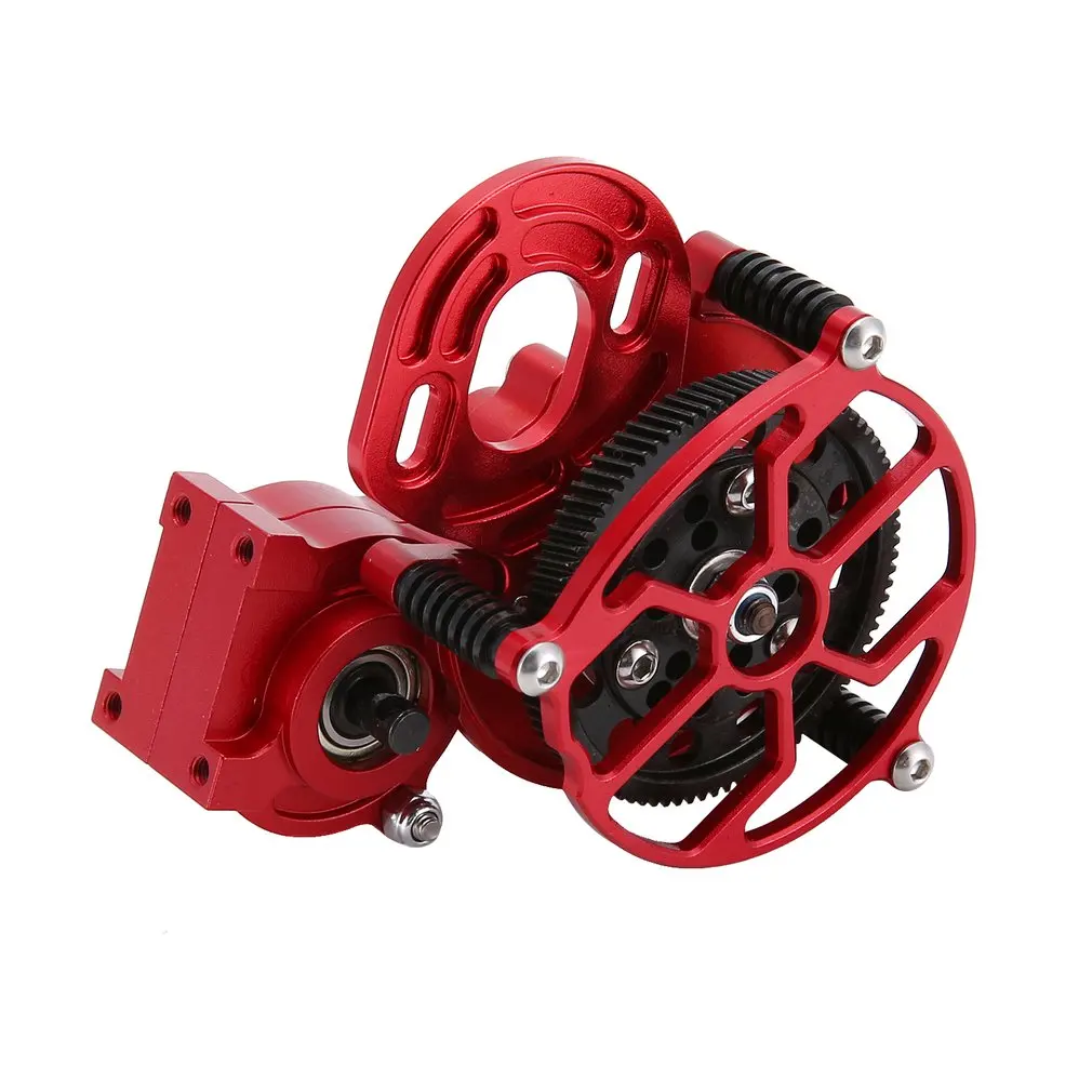 

1/10 RC Car Truck Full Metal Assembled Transmission Gearbox Tranny With Straight Gear for RC AXIAL SCX10 D90 Car