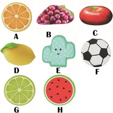 Лидер продаж полиэфирное волокно вода абсорбента Pad милые Мультяшные фрукты коврик с футбольной тематикой мягкий ковер Ванная комната Гостиная Спальня ковер