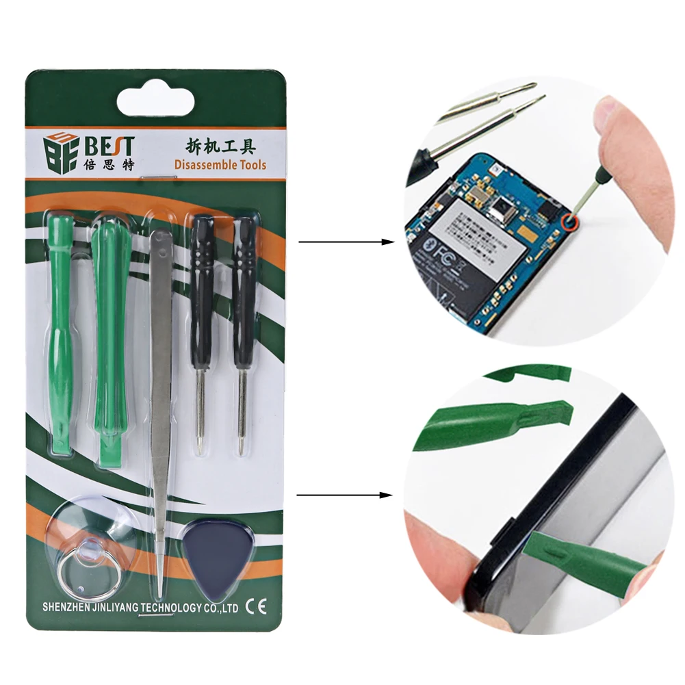  Best-588 handy-reparatur-tools kit spudger pry eröffnung werkzeug schraubendreher set für iphone ha