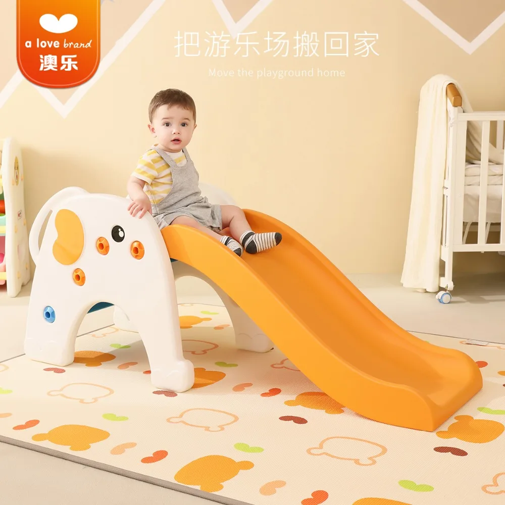  Baby fond Kids Slide Toys Baby Room Outdoor/Indoor Games Slide Toys Foldable Hight Adjustable with 