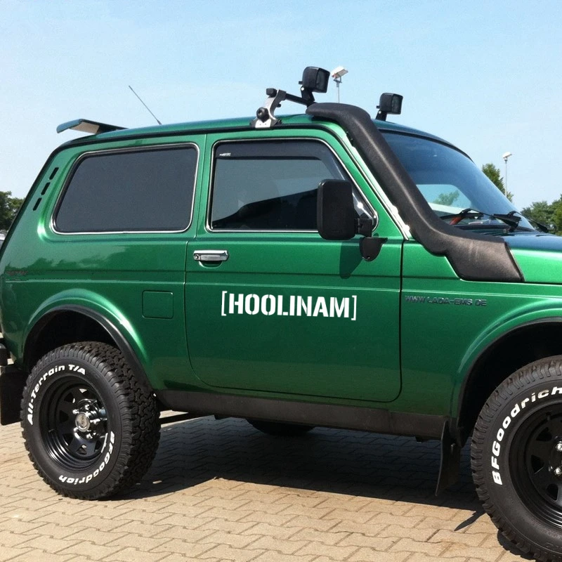 CK2817#24*4.5cm HOOLINAM hoolinam funny car sticker vinyl decal silver/black car auto stickers for car bumper window car decor - Image 3