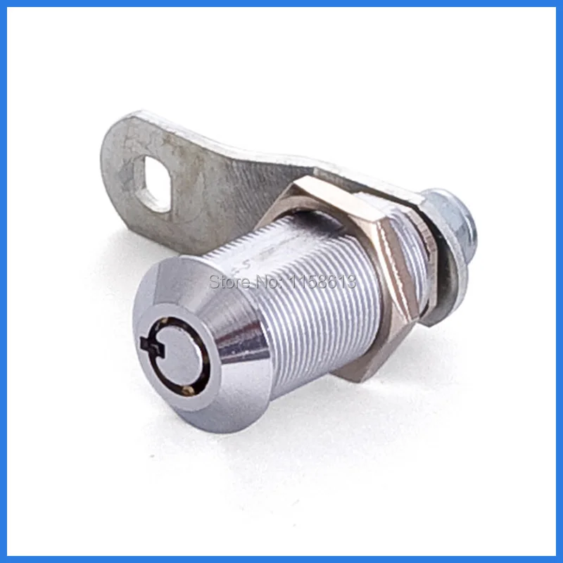 5 pieces 32mm hex nut fixed keyed differently round key furniture showcase cam lockin Locks